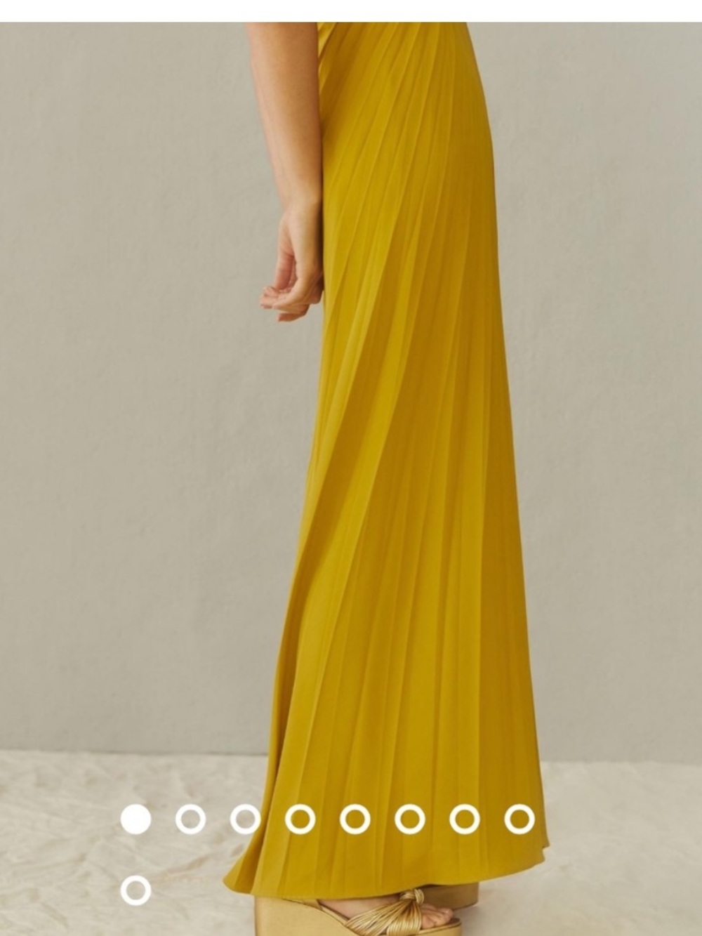 Anthropologie Halter Dress sz 2P Petite - Picture 4 of 12
